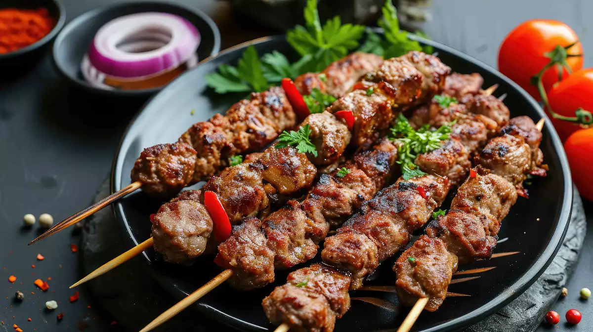 Brochette de veau