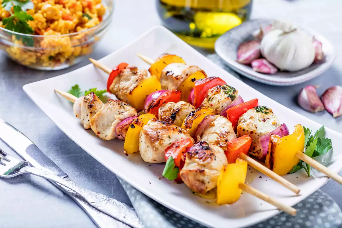 Brochette de poulet